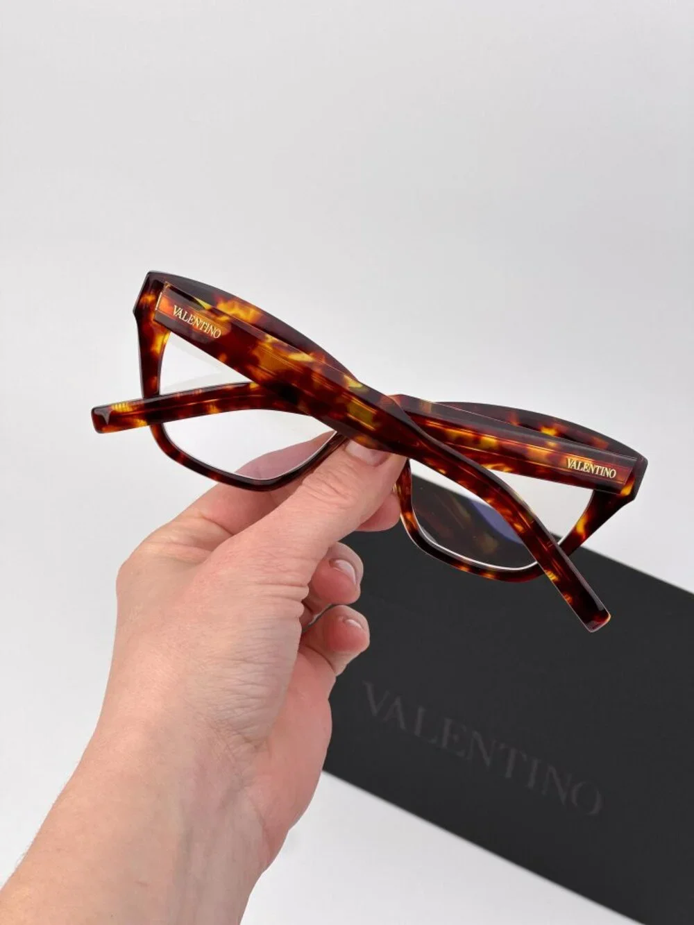 Valentino V-TALE VLX-140 B Cat Eye Eyeglasses – Havana